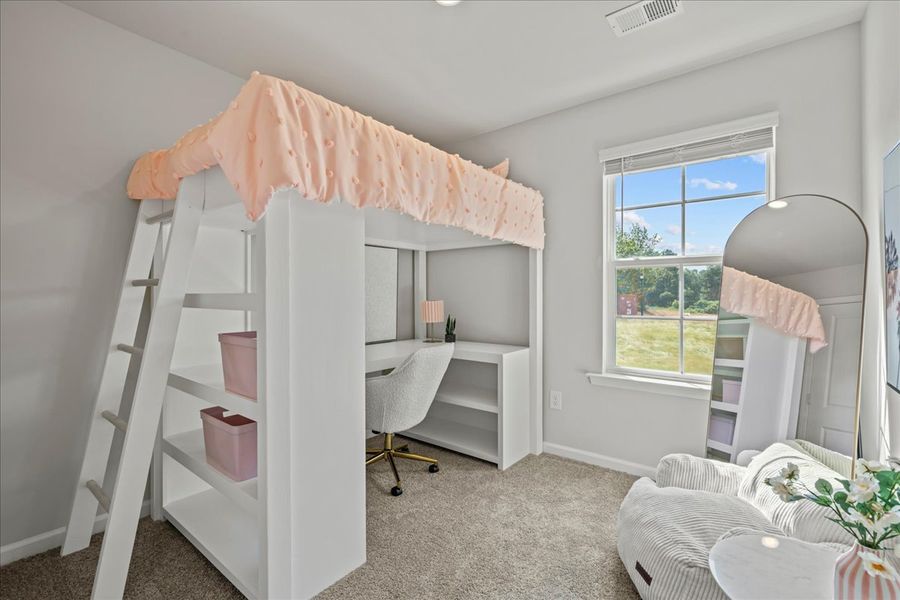 Furnished interior in a model home at Pacific Place in Lyman (Image 18).