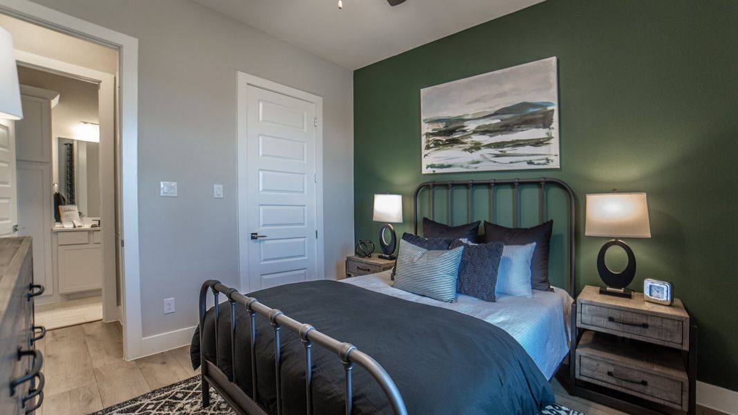 Furnished interior in a model home at Ladera at the Reserve at Mansfield in Mansfield (Image 38). Furnished interior in a model home at Ladera at the Reserve at Mansfield in Mansfield (Image 38).