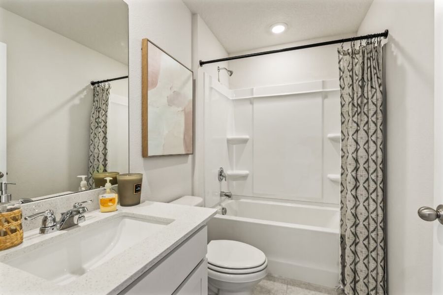 Furnished interior in a model home at Spring Hill in Spring Hill (Image 28).