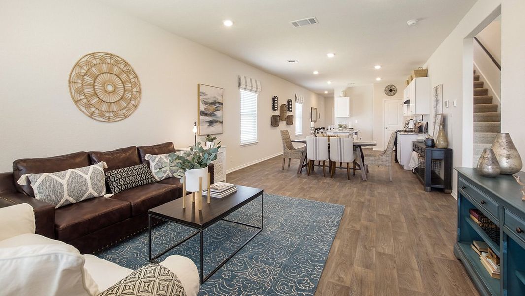 Furnished interior in a model home at Applewood in San Antonio (Image 44). Furnished interior in a model home at Applewood in San Antonio (Image 44).