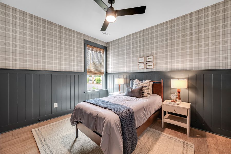 Furnished interior in a model home at Creek Pointe in Moncks Corner (Image 22).