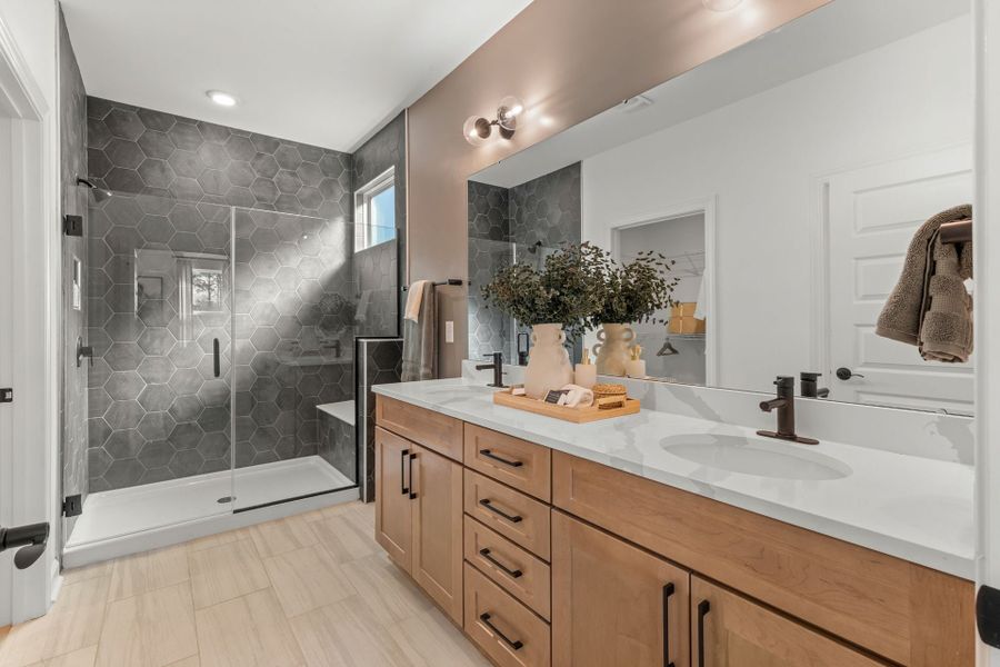 Furnished interior in a model home at Coastal Club of the Carolinas in Calabash (Image 20).