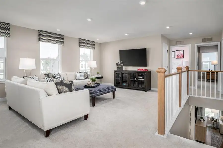 Furnished interior in a model home at Muirwood in Murfreesboro (Image 11).