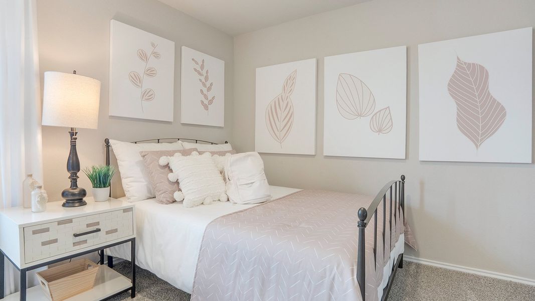 Furnished interior in a model home at Pecan Creek in Temple (Image 24).