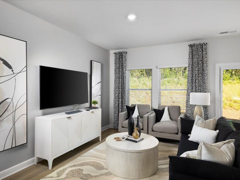 Welcome to the Opal floorplan at Northbrook Village Townes.