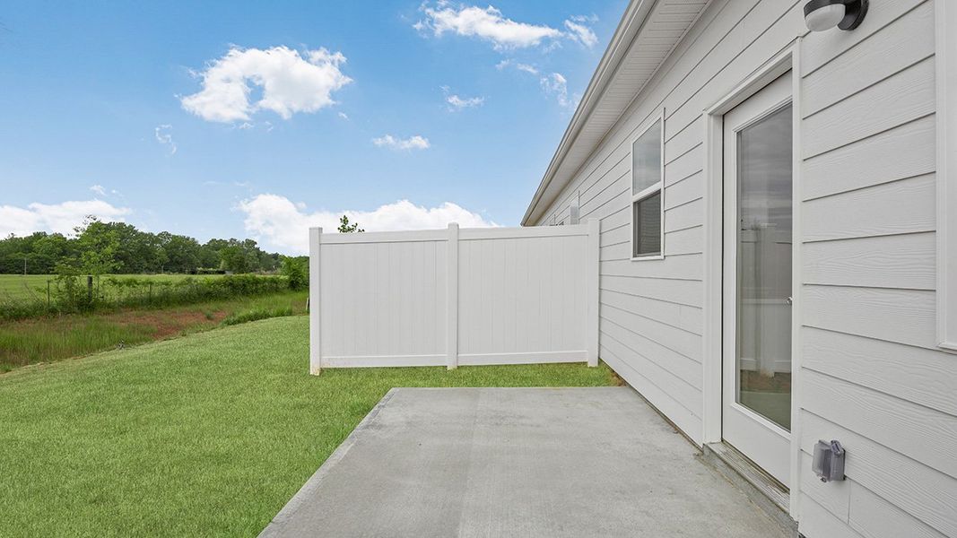 Exterior details of a home in Remington Chase, Perry (Image 4).