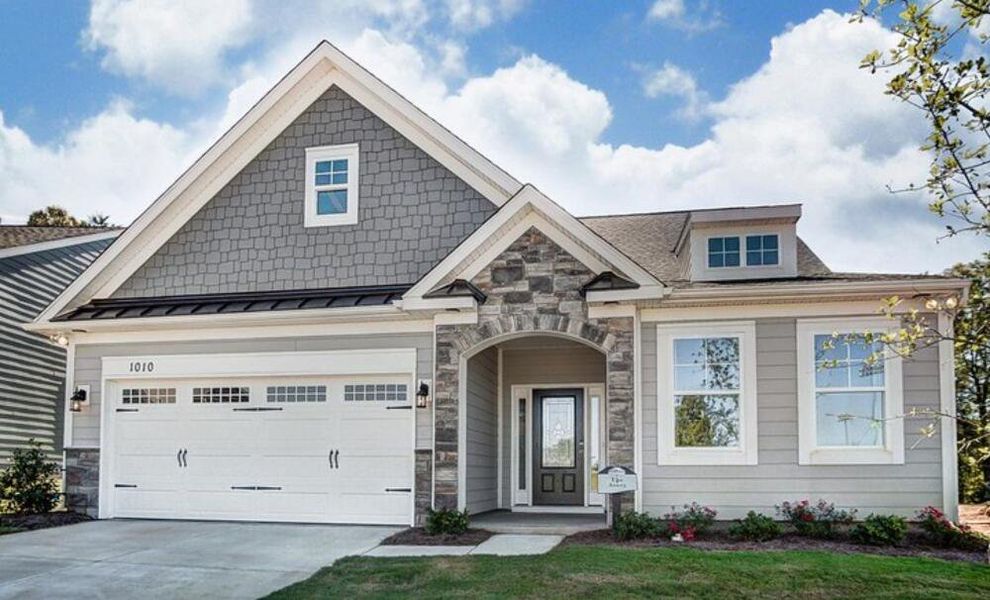 Front exterior of a home in the Black Forest Pointe community, located in Benson, NC (Image 2).