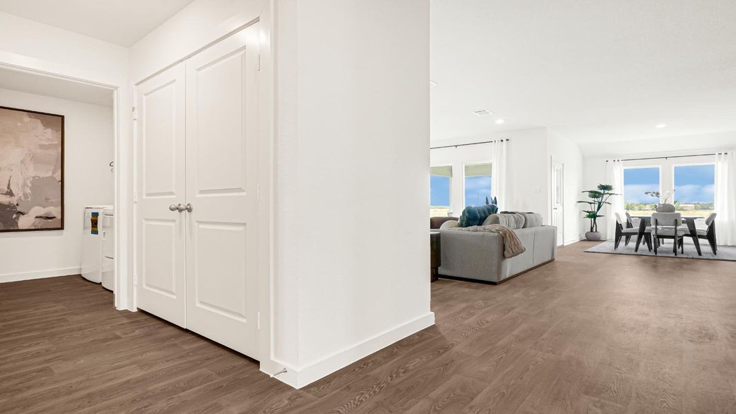 Furnished interior in a model home at Blue Heron Estates in Beasley (Image 11).