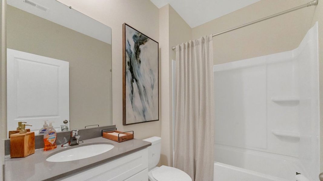 Furnished interior in a model home at Magnolia Ridge in Blountville (Image 25). Furnished interior in a model home at Magnolia Ridge in Blountville (Image 25).