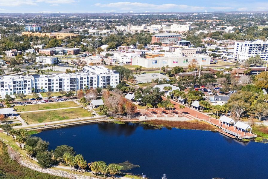 Kissimmee Lakefront Park Aerial 3of3 8 1 25