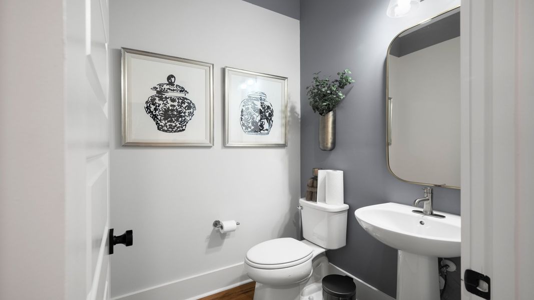 Furnished interior in a model home at Briley Pointe in Mount Pleasant (Image 16).