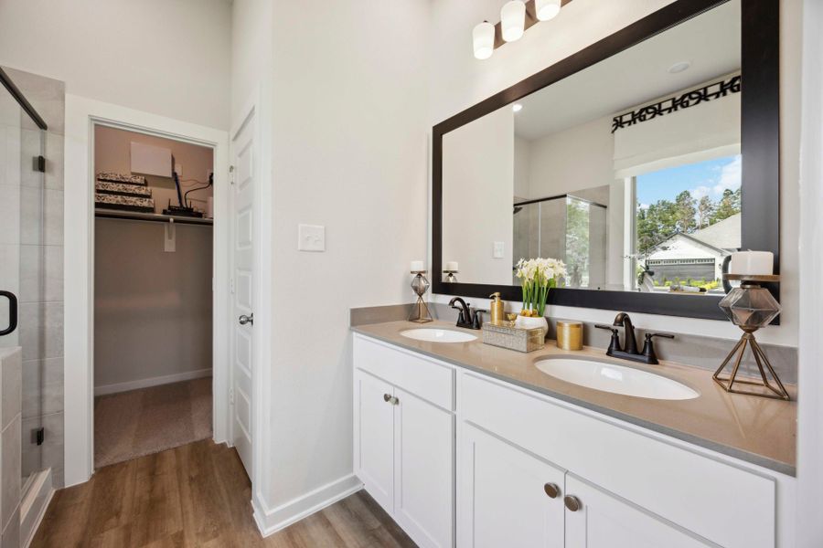 Lexington Heights Model Home - Primary Bathroom