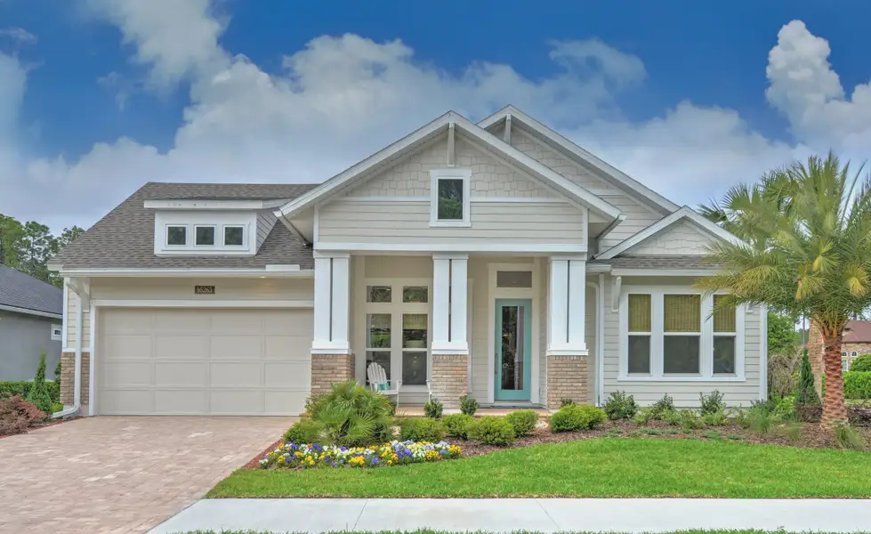 Front exterior of a home in the Amelia National community, located in Fernandina Beach, FL (Image 2).