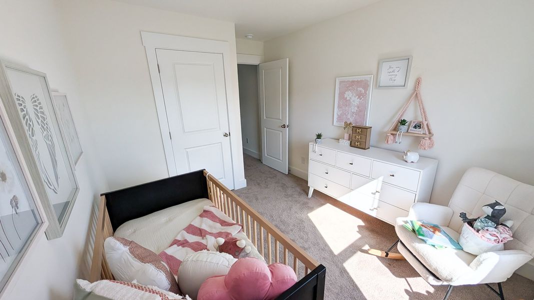 Furnished interior in a model home at Fieldcrest Acres Townhomes in Blountville (Image 23).