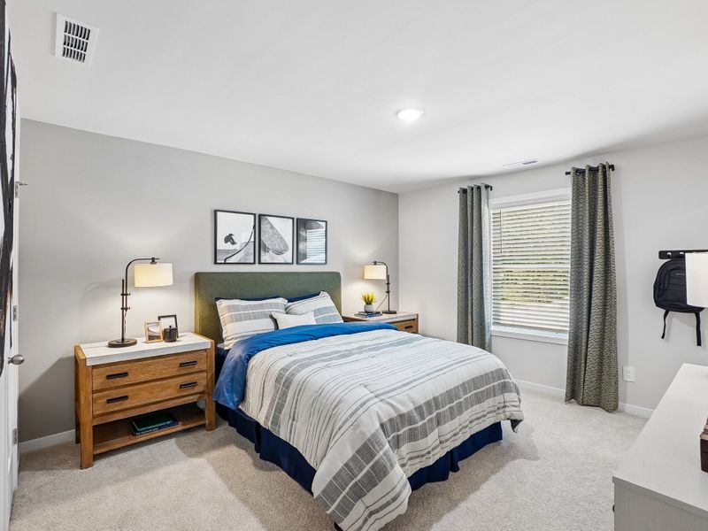 Furnished interior in a model home at Avalon Place - Signature Series in Durham (Image 14). Furnished interior in a model home at Avalon Place - Signature Series in Durham (Image 14).