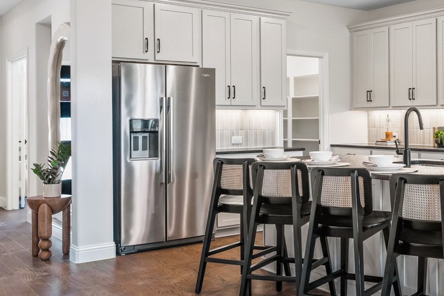 Furnished interior in a model home at Chalk Hill in Celina (Image 17).