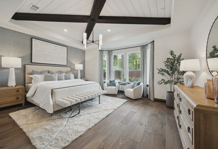 Plan 5042 model primary bed - 7 of 15 Plan 5042 model primary bed - 7 of 15