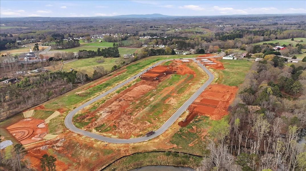 Site preparation and early development at Davis Heights in Inman, SC (Image 23). Site preparation and early development at Davis Heights in Inman, SC (Image 23).