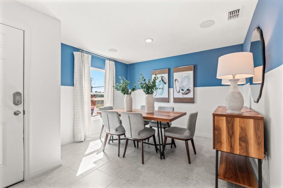 Furnished interior in a model home at Palm Bay in Palm Bay (Image 33).