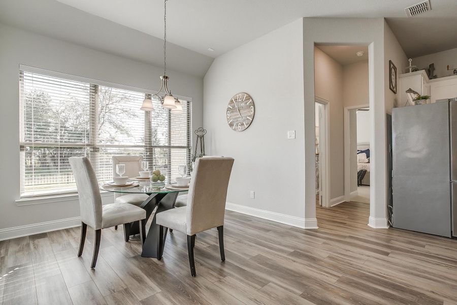Furnished interior in a model home at Mallard Point in Greenville (Image 24).