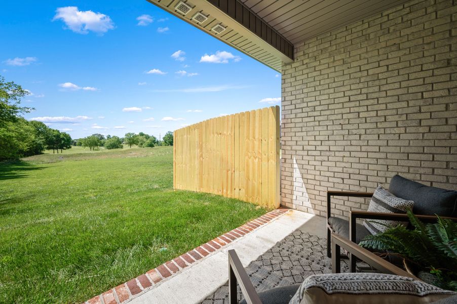 The Greens at Legacy - DSLD Homes - Springfield TN - Covered Patio The Greens at Legacy - DSLD Homes - Springfield TN - Covered Patio
