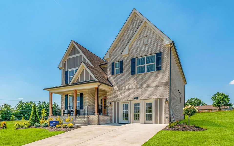 Front exterior of a home in the The Retreat at Norman Farm community, located in Hendersonville, TN (Image 14).
