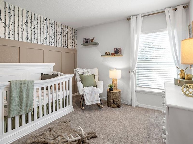 Secondary bedrooms provide space for everyone in your household - Parker home plan