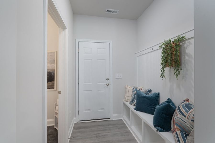 Furnished interior in a model home at Swann Hills in Statesville (Image 14).