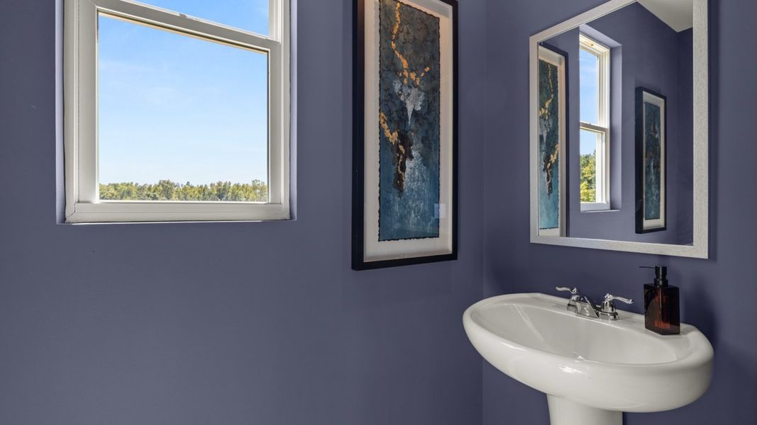 Furnished interior in a model home at Brookland Commons in Monroe (Image 21).