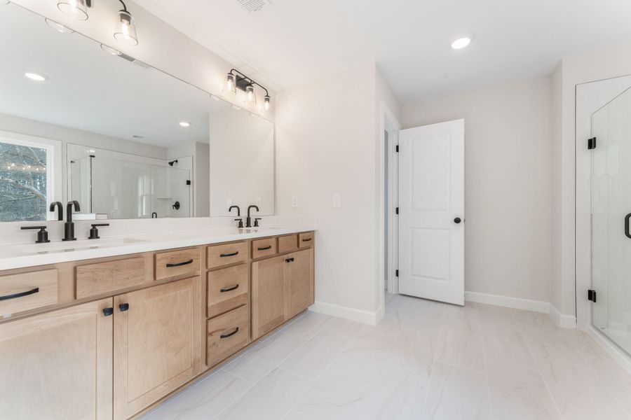 Furnished interior in a model home at Autumn Brook in Canton (Image 35). Furnished interior in a model home at Autumn Brook in Canton (Image 35).