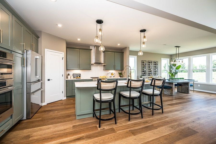 Furnished interior in a model home at Lochmoor at Savannah Lakes in Hiram (Image 42).