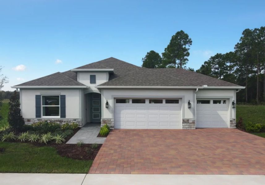 Front exterior of a home in the Hontoon Reserve community, located in Deland, FL (Image 4).