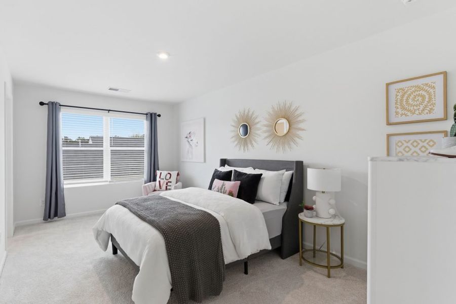 Furnished interior in a model home at Park Center Pointe in Austell (Image 19).