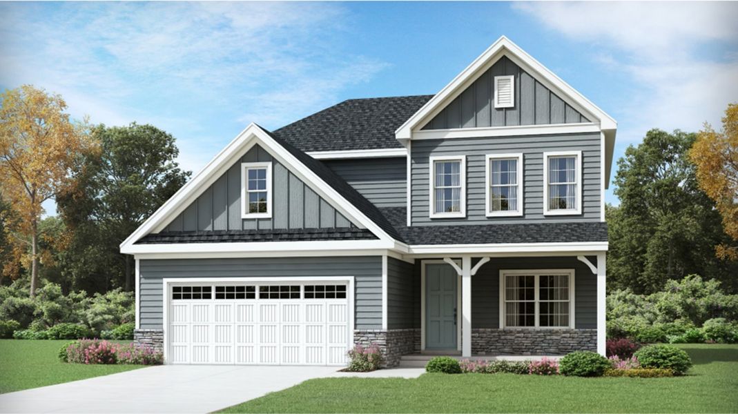 Image 4 of the Meadowbrook: Summit Collection community in Fuquay Varina, NC.