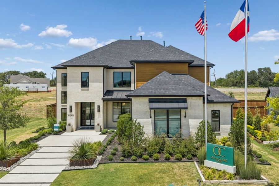 Front exterior of a home in the Chatham Reserve community, located in Providence Village, TX (Image 19). Front exterior of a home in the Chatham Reserve community, located in Providence Village, TX (Image 19).