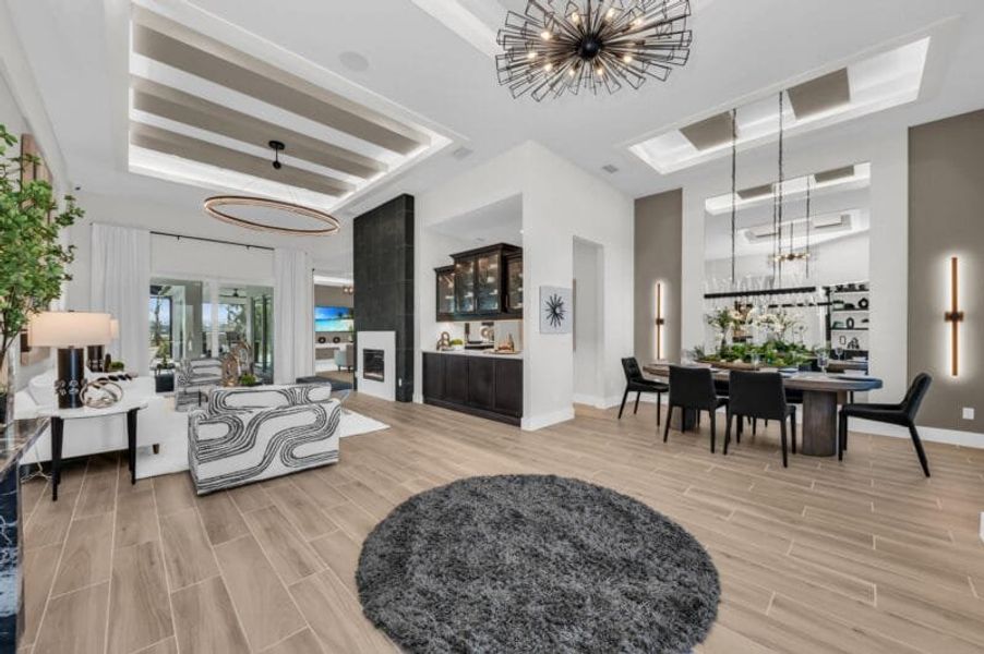 Furnished interior in a model home at River Preserve Estates in Parrish (Image 82). Furnished interior in a model home at River Preserve Estates in Parrish (Image 82).