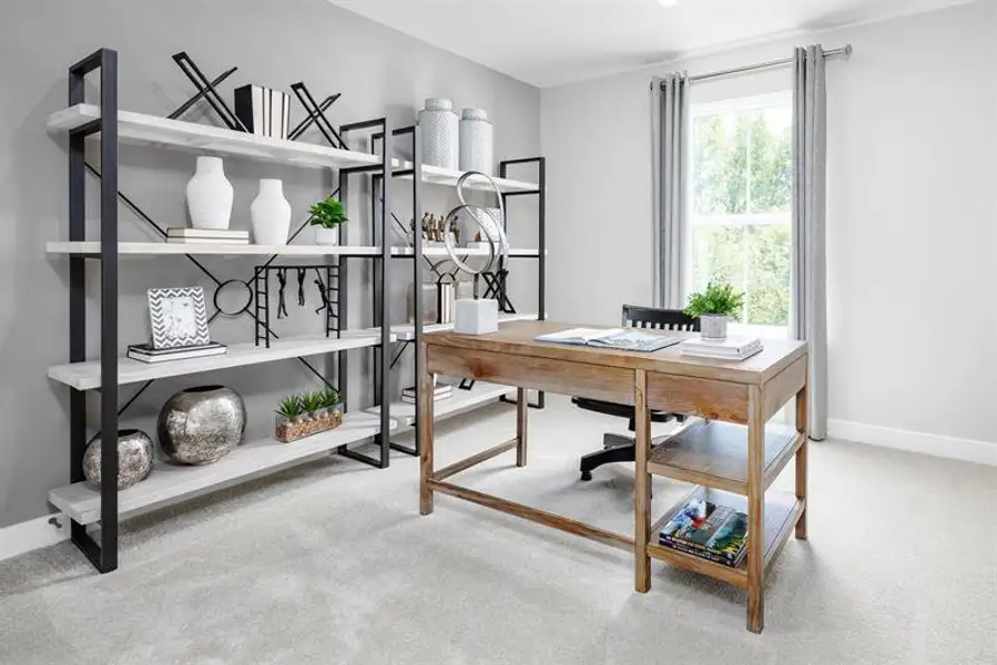 From lofts to extra bedrooms, we have a variety of options for you to have a dedicated home office.