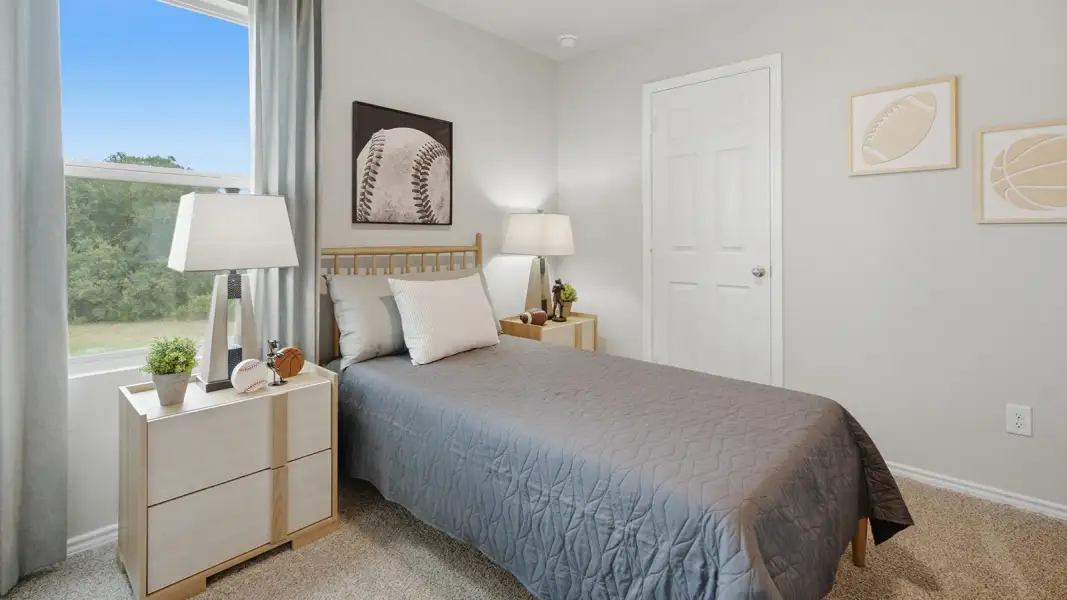 Furnished interior in a model home at Cool Water in Jarrell (Image 23). Furnished interior in a model home at Cool Water in Jarrell (Image 23).