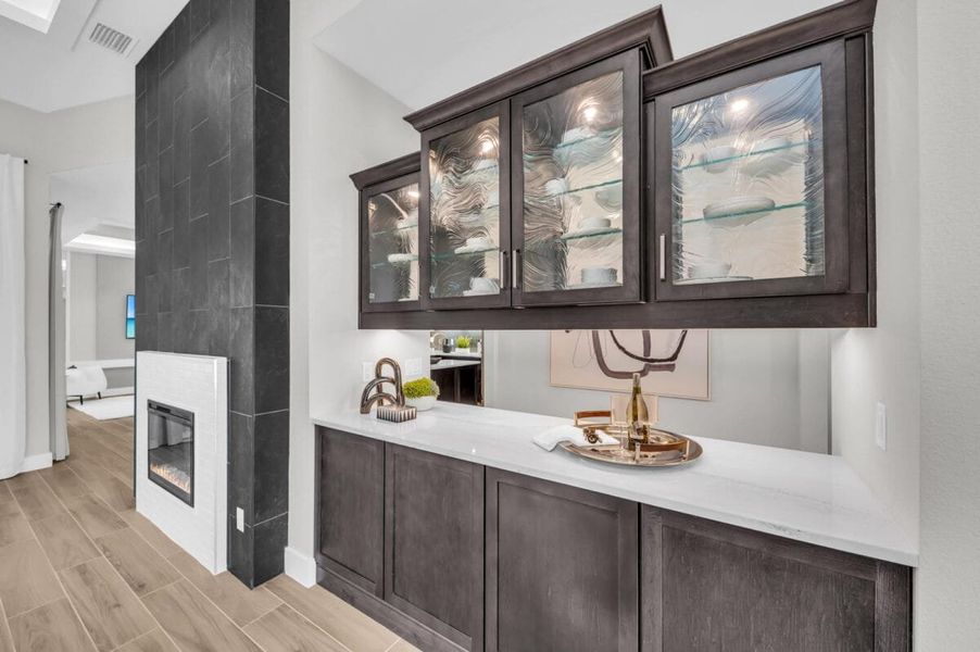 Furnished interior in a model home at Artisan at Watercolor Place in Bradenton (Image 162).