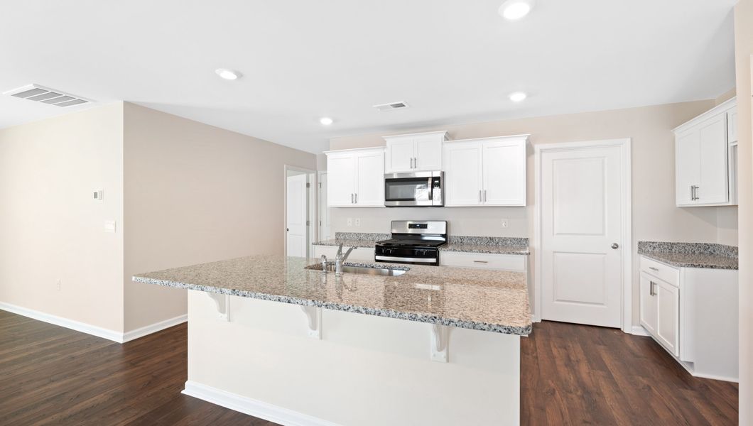 Furnished interior in a model home at Providence Walk in Hendersonville (Image 4).