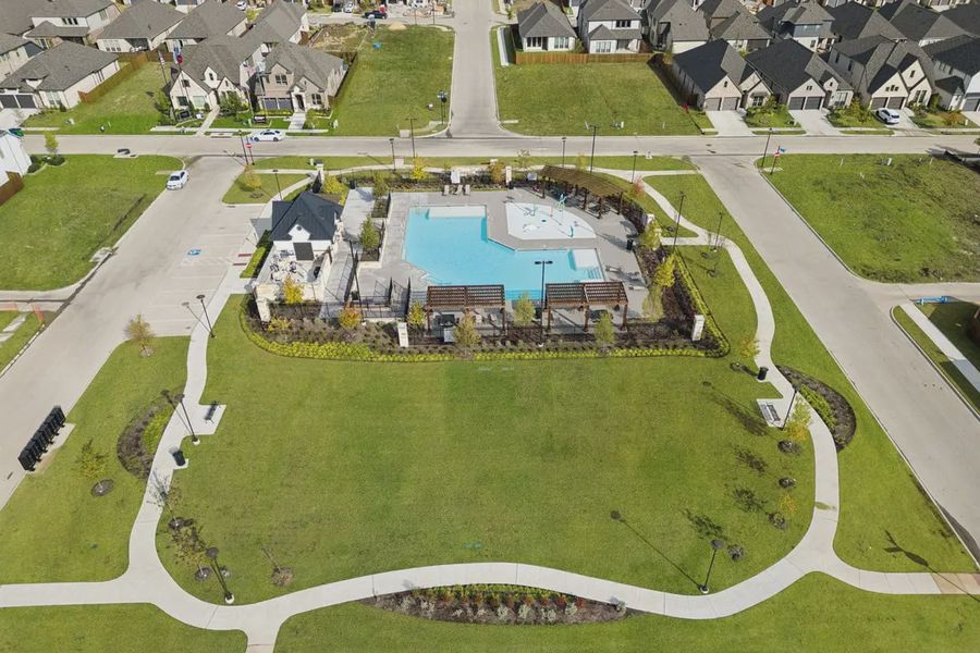 Aerial view of the Avondale community in Rockwall, TX, showing layout and nearby surroundings (Image 10).