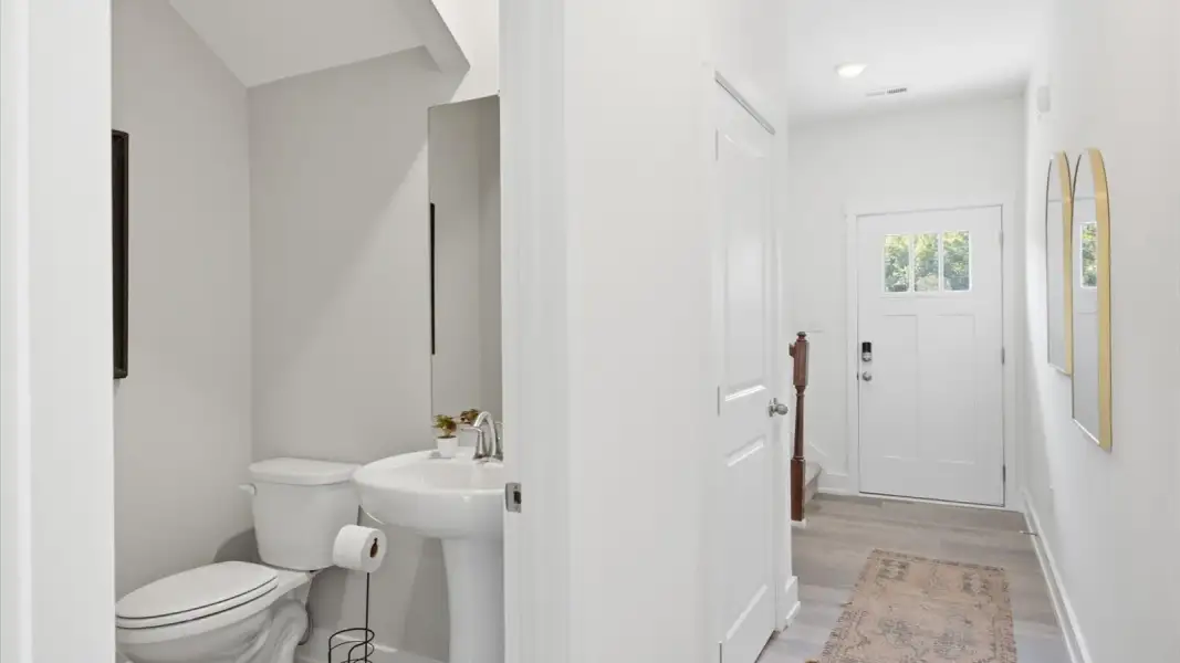 Furnished interior in a model home at Smoky Hollow in Sevierville (Image 18). Furnished interior in a model home at Smoky Hollow in Sevierville (Image 18).