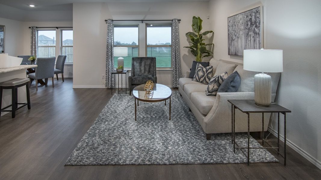 Furnished interior in a model home at Verandah in Royse City (Image 33). Furnished interior in a model home at Verandah in Royse City (Image 33).