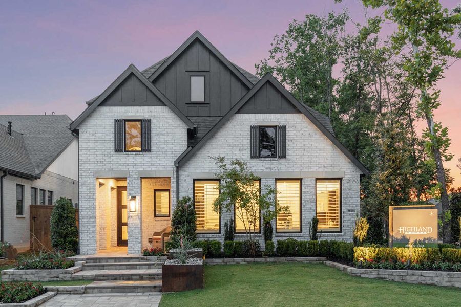 Front exterior of a home in the The Highlands community, located in Porter, TX (Image 3).