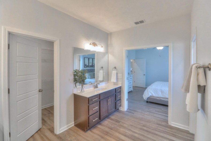 Furnished interior in a model home at Collin's Place in Decherd (Image 8).