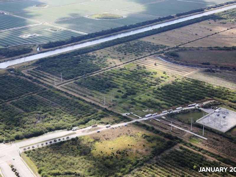 Site preparation and early development at BELTERRA in Port St. Lucie, FL (Image 136).