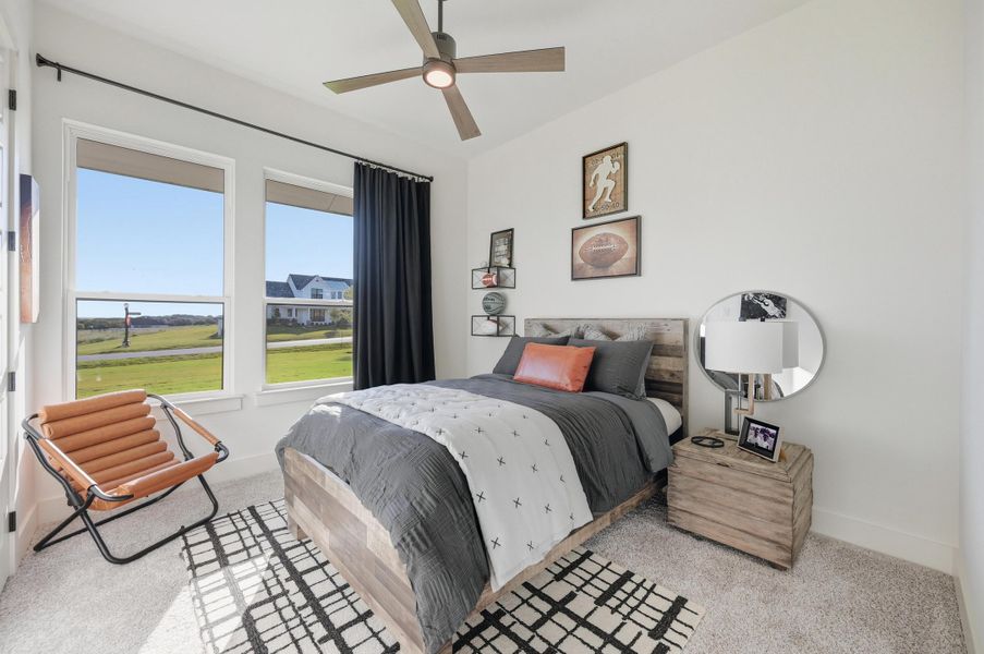 Furnished interior in a model home at Aledo Heights - Aledo ISD in Aledo (Image 38). Furnished interior in a model home at Aledo Heights - Aledo ISD in Aledo (Image 38).