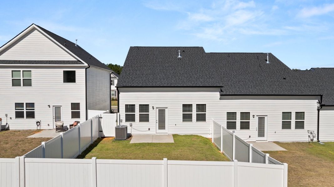 Exterior details of a home in Byrd Village, Graniteville (Image 4).