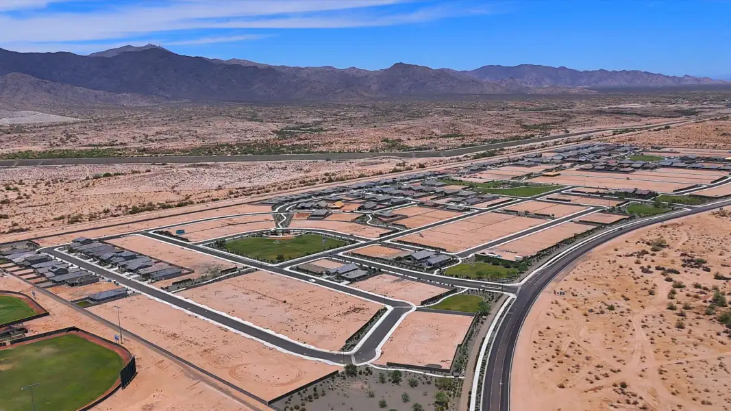 Site preparation and early development at Windrose in Waddell, AZ (Image 11).