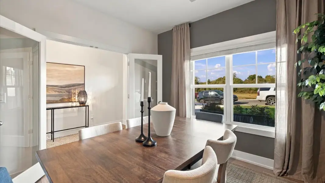 Furnished interior in a model home at Irwin Oaks in Corryton (Image 12). Furnished interior in a model home at Irwin Oaks in Corryton (Image 12).